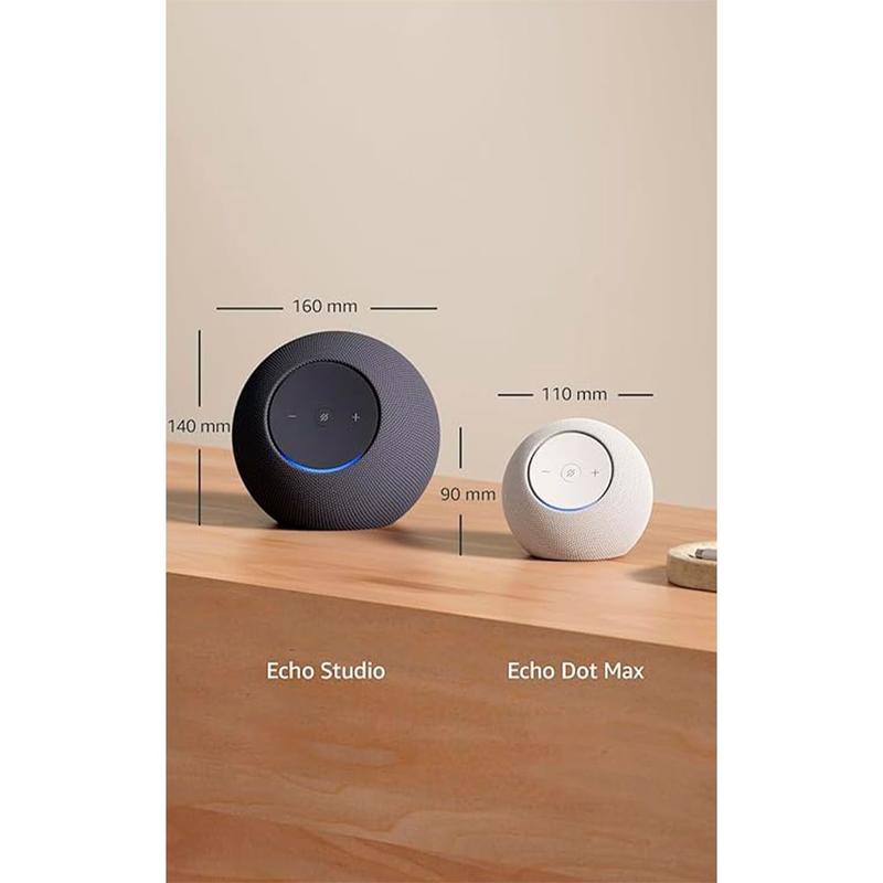 Echo Studio (2 Geração) Smart Speaker com Alexa Amazon Grafite